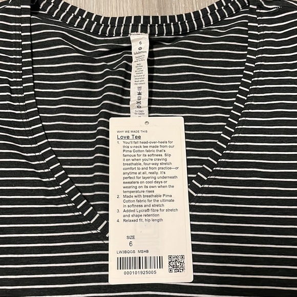 Lululemon Love Tee V-neck - Picture 2 of 4